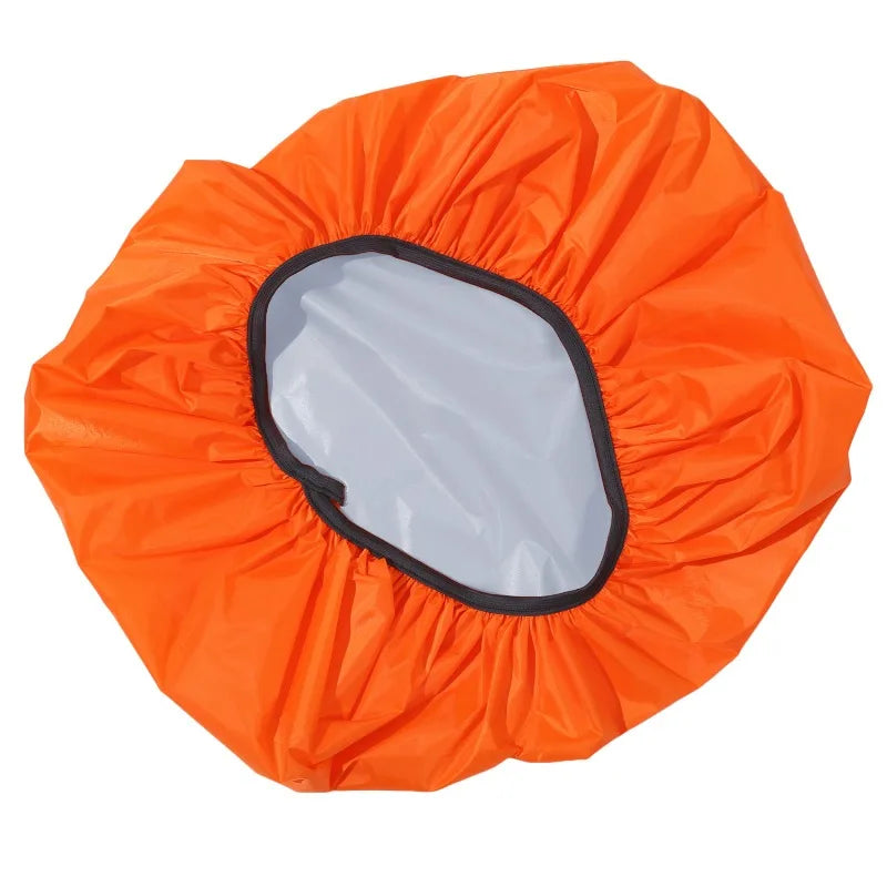 Lightweight Waterproof Backpack Rain Cover with Elastic Hem Compact Travel Dust Protector for Outdoor Camping Daypacks