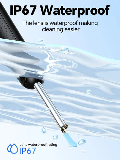 Generation-2, Visual Ear Wax Cleaner Camera Safe Earwax Removal Endoscope Ear Cleaning Tools Ear Care, Black, White Styles, Hot