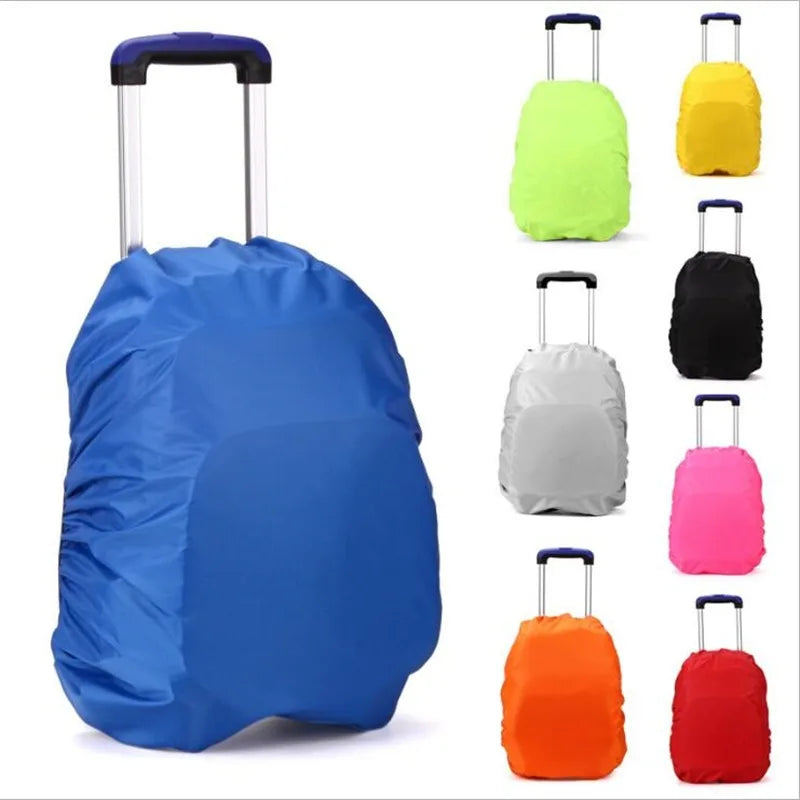 Lightweight Waterproof Backpack Rain Cover with Elastic Hem Compact Travel Dust Protector for Outdoor Camping Daypacks