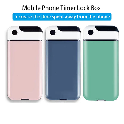 Mobile Phone Timer Lock Box Self-Discipline Device Phone Lock Time Management and Anti-Mobile Internet Addiction Lock Box