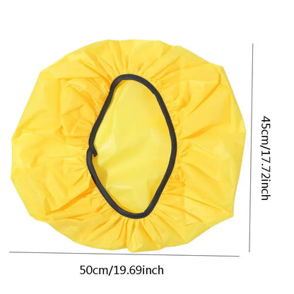 Lightweight Waterproof Backpack Rain Cover with Elastic Hem Compact Travel Dust Protector for Outdoor Camping Daypacks